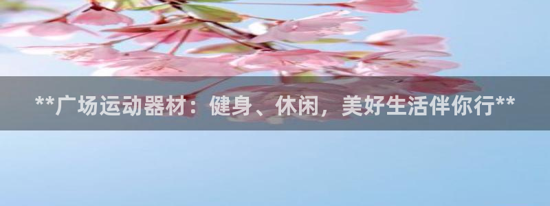 意昂体育3软件：**广场运动器材：健身、休闲，美好生活伴你行